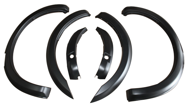 FENDER FLARE 4 inc. WITH SENSOR MATTE BLACK (B-8008) (Set 6 pcs.)
